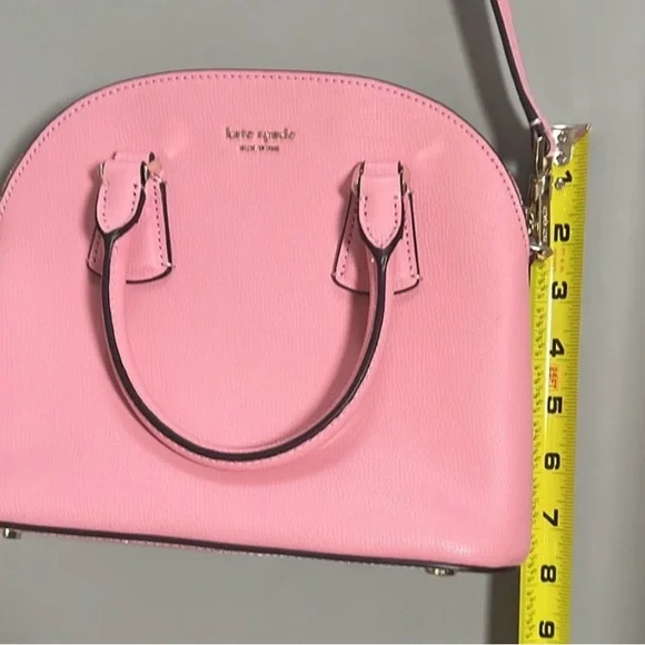 kate spade Pink Pebbled Leather Dome Crossbody - Picture 7 of 7
